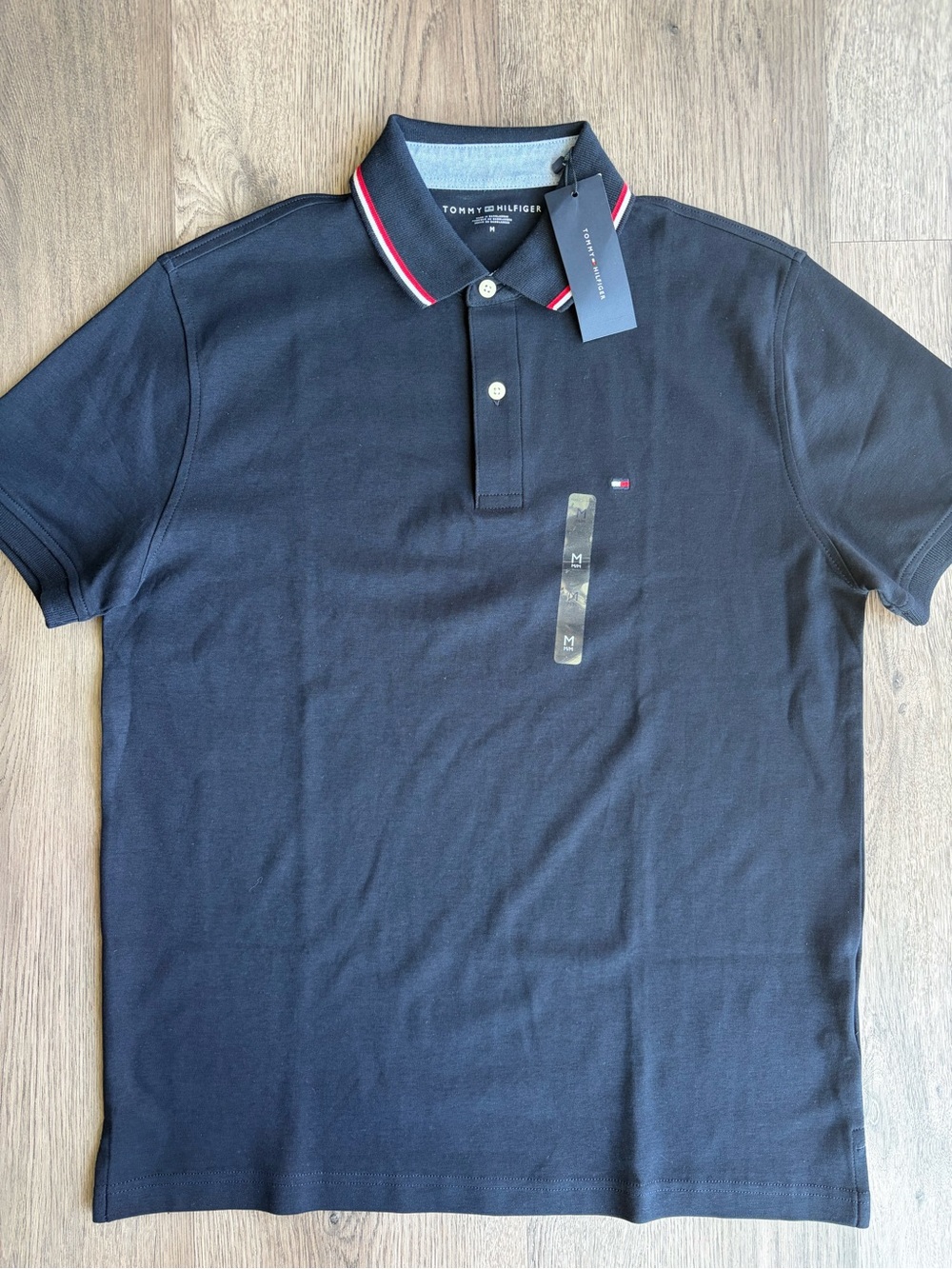 Tommy Hilfiger Regular Fit Men’s Navy Polo Sz.M